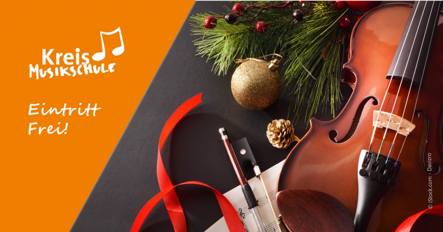 Winterkonzert der Kreismusikschule Paderborn am Sonntag, den 11. Dezember 2022 um 17 Uhr in der Wewelsburg Foto © iStock.com - Davizro